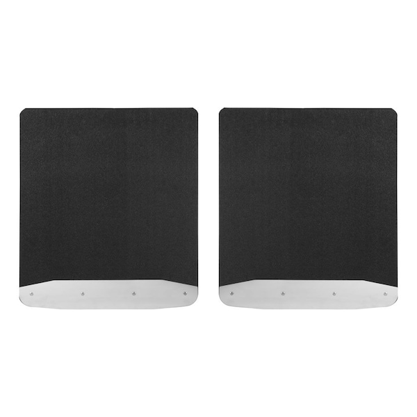 MUDGUARDS-RUBBER MUD FLAPS BLACK